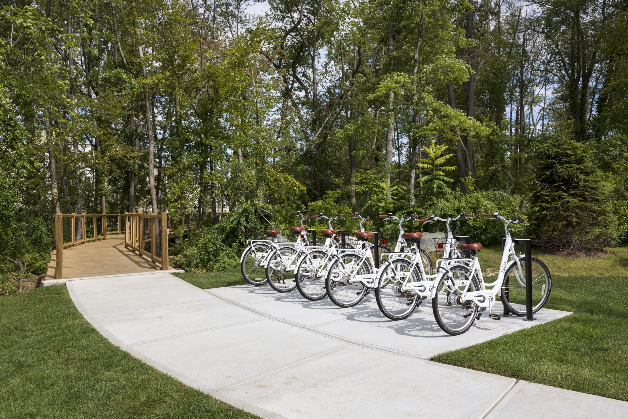 Bike-share program at Talia in Marlborough, MA