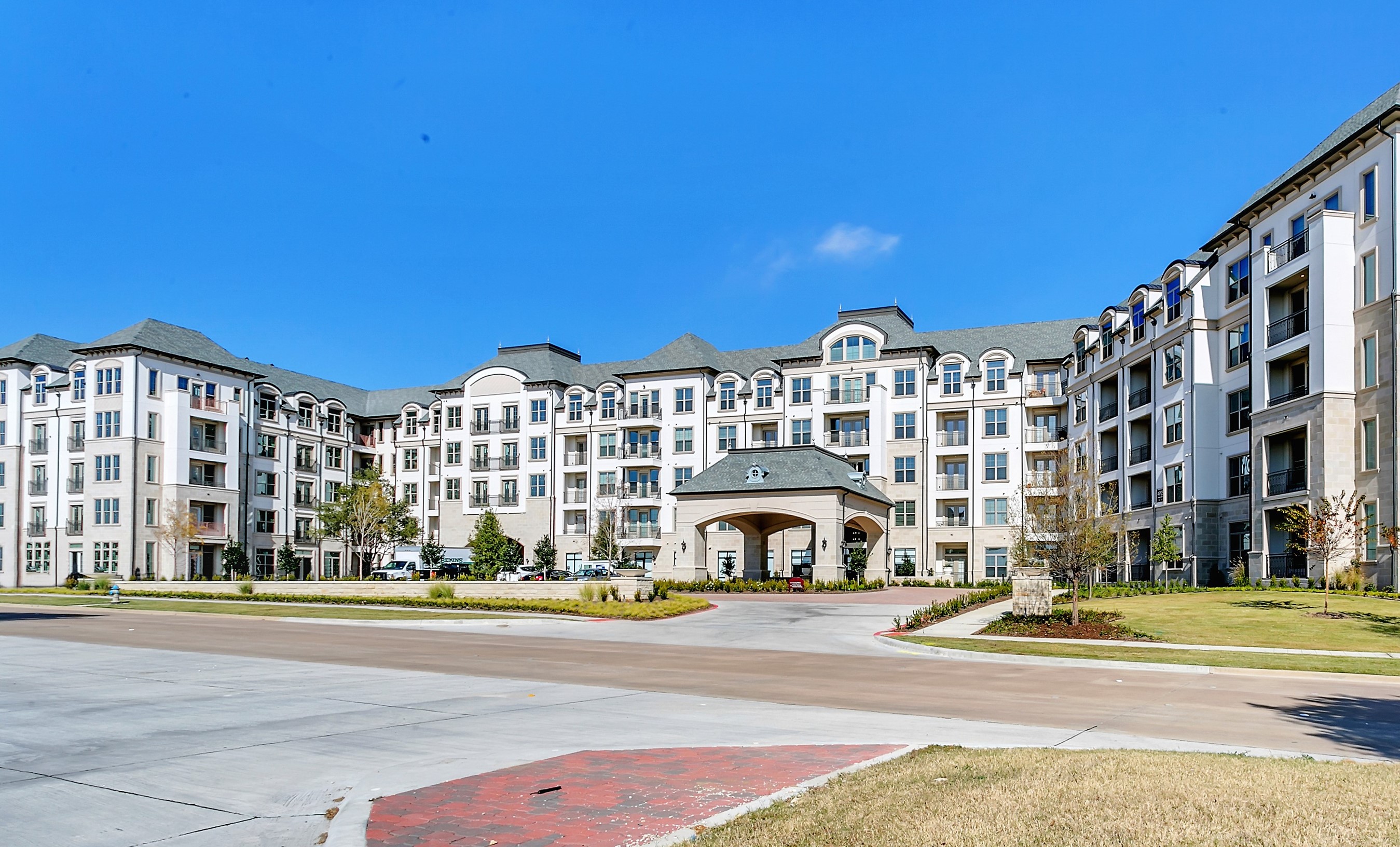 Building exterior of a property in Dallas-Fort Worth.