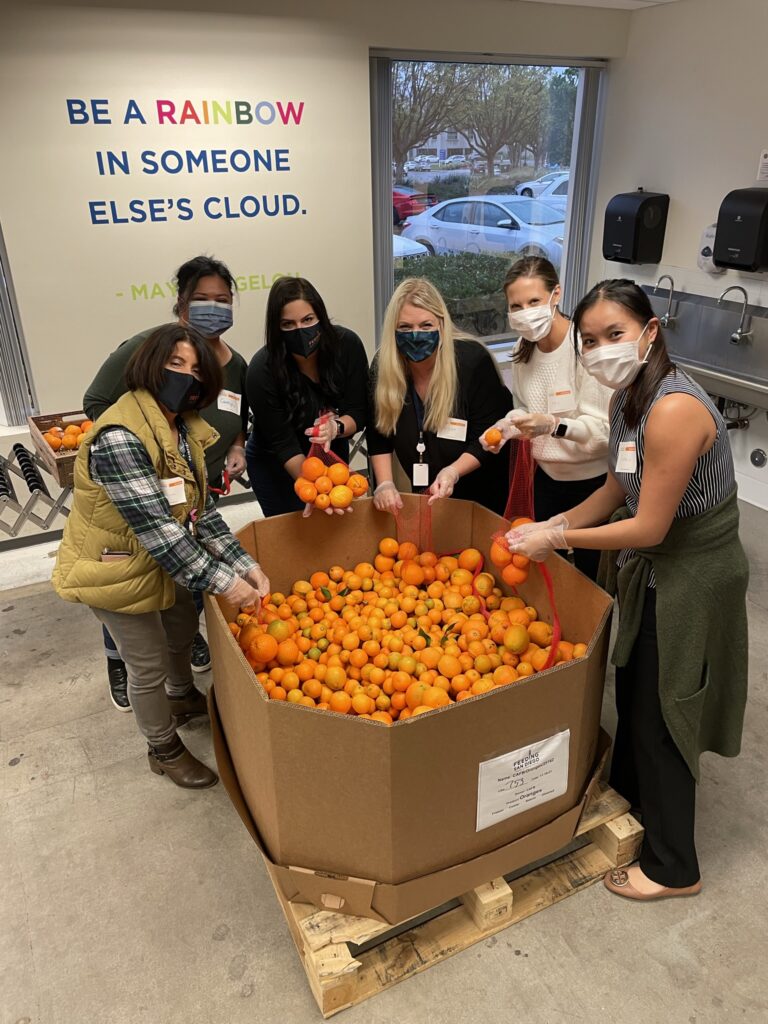 San Diego team at Feeding San Diego