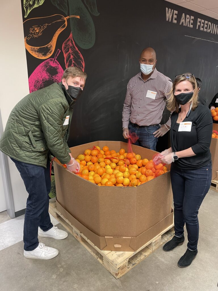 San Diego team at Feeding San Diego